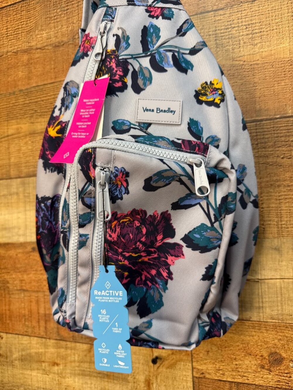 ReActive Sling Backpack by Vera Bradley NWT - Picture 2 of 7